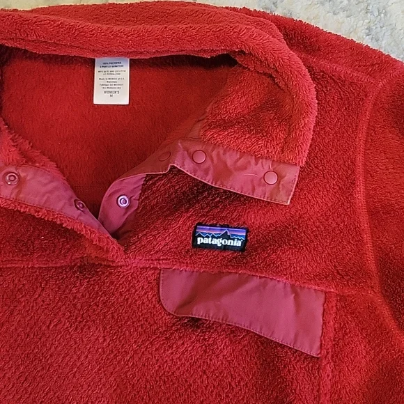 Patagonia Red Pullover - Picture 1 of 4